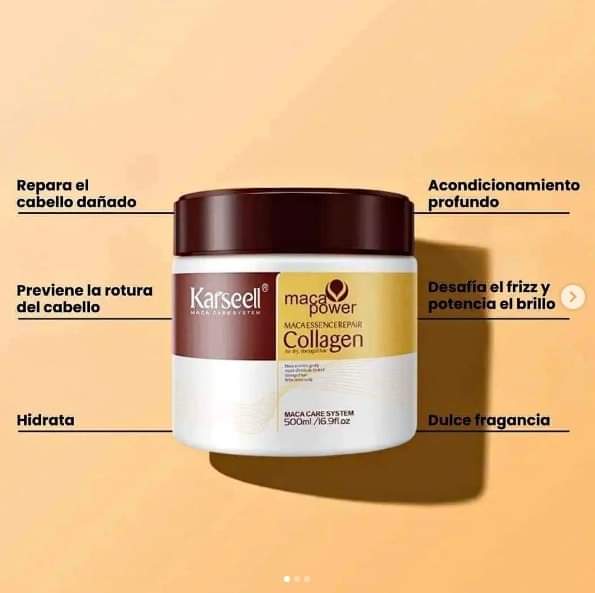 KIT MASCARA Y ACEITE CAPILAR KARSEELL